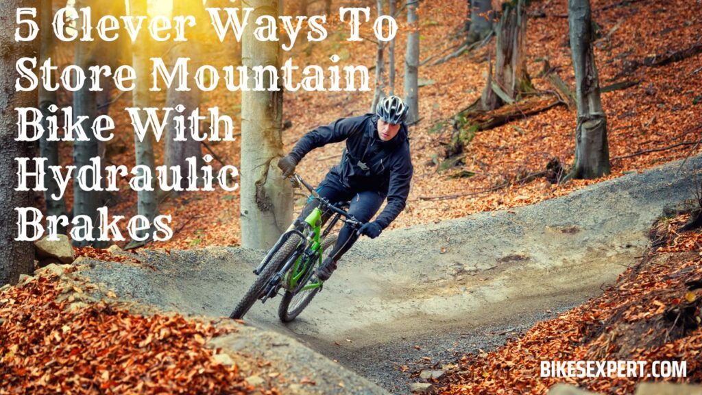 Clever Ways To Store Mountain Bike With Hydraulic Brakes