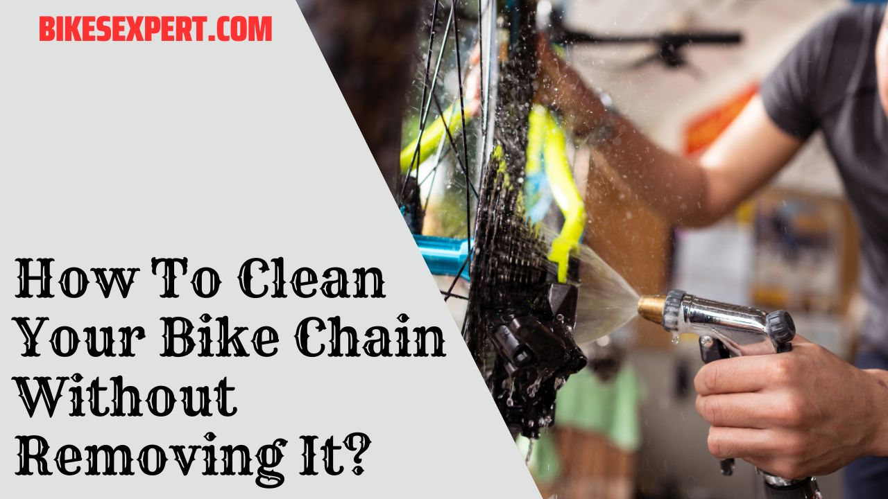 cleaning bike chain and gears